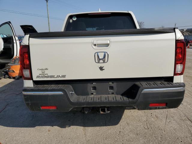 5FPYK2F65HB008748 - 2017 HONDA RIDGELINE RTL WHITE photo 6