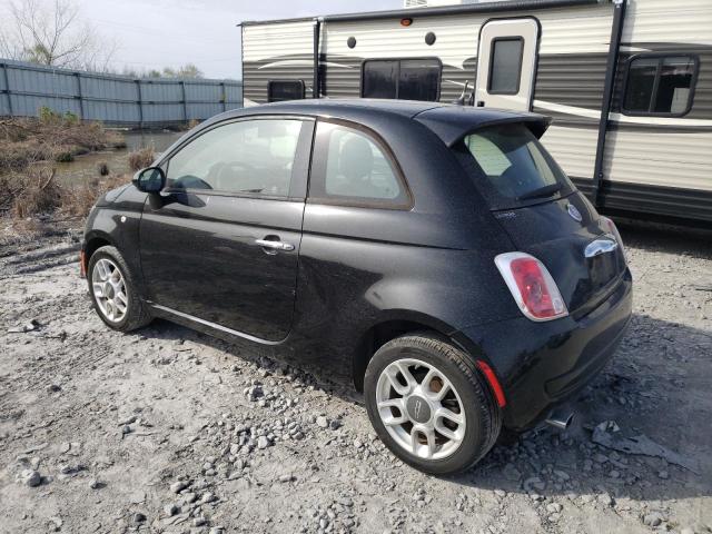 3C3CFFAR8DT667875 - 2013 FIAT 500 POP BLACK photo 2