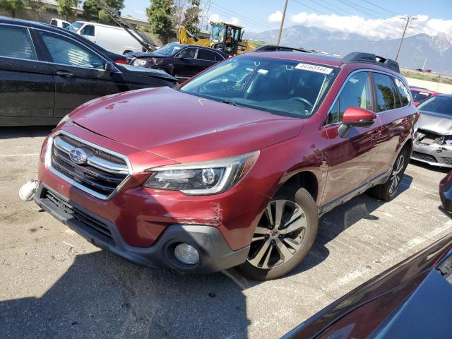 4S4BSANCXJ3311166 - 2018 SUBARU OUTBACK 2.5I LIMITED RED photo 1