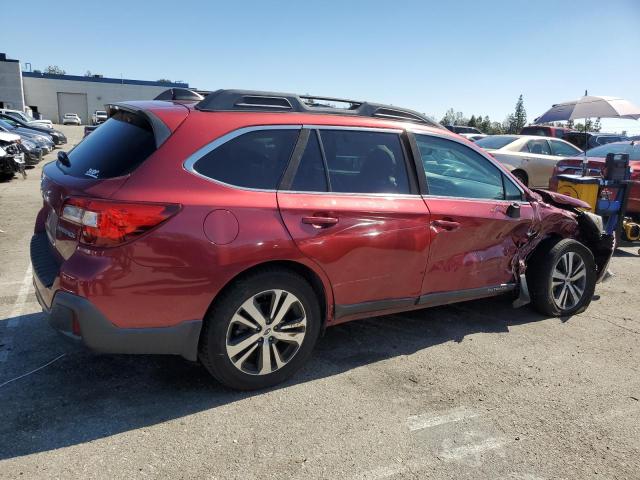 4S4BSANCXJ3311166 - 2018 SUBARU OUTBACK 2.5I LIMITED RED photo 3