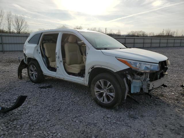 5TDKKRFH8FS109705 - 2015 TOYOTA HIGHLANDER XLE Ağ foto 4