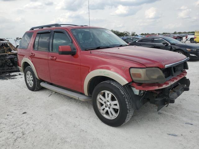 1FMEU7EE9AUA37271 - 2010 FORD EXPLORER EDDIE BAUER RED photo 4