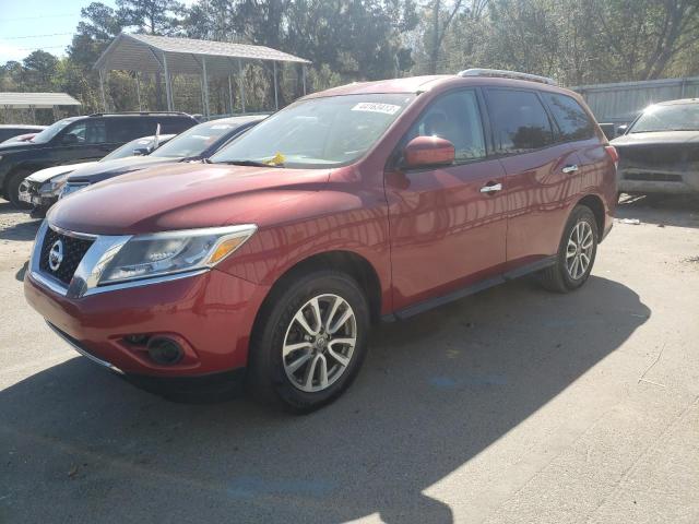 5N1AR2MNXDC609138 - 2013 NISSAN PATHFINDER S 红色 照片 1