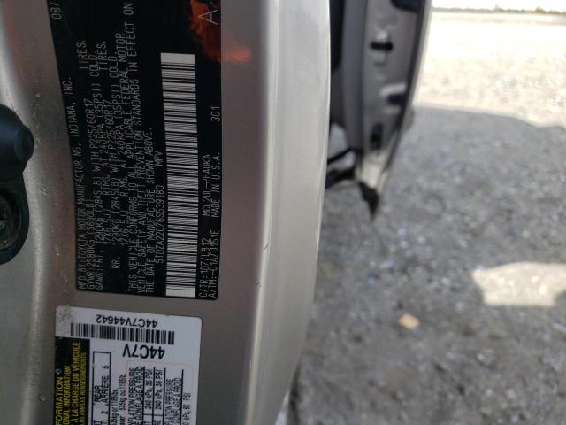 5TDZA22C76S539180 - 2006 TOYOTA SIENNA XLE GRAY photo 14