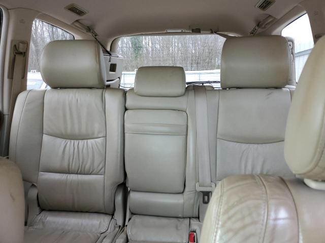 JTJBT20XX50072580 - 2005 LEXUS GX 470 BEIGE photo 10