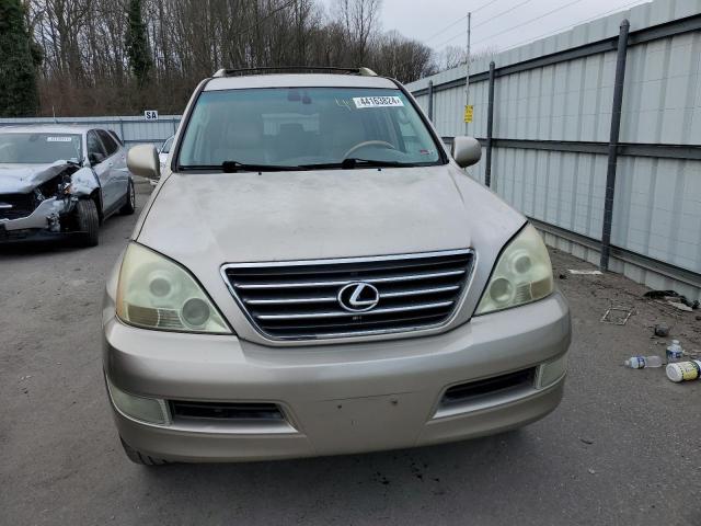 JTJBT20XX50072580 - 2005 LEXUS GX 470 BEIGE photo 5