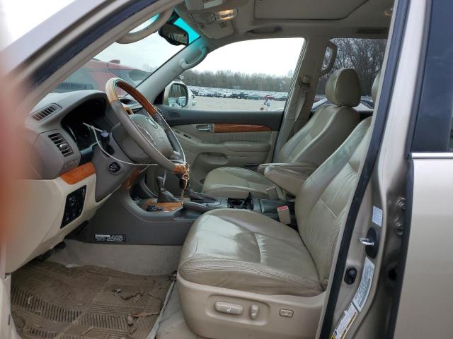 JTJBT20XX50072580 - 2005 LEXUS GX 470 BEIGE photo 7