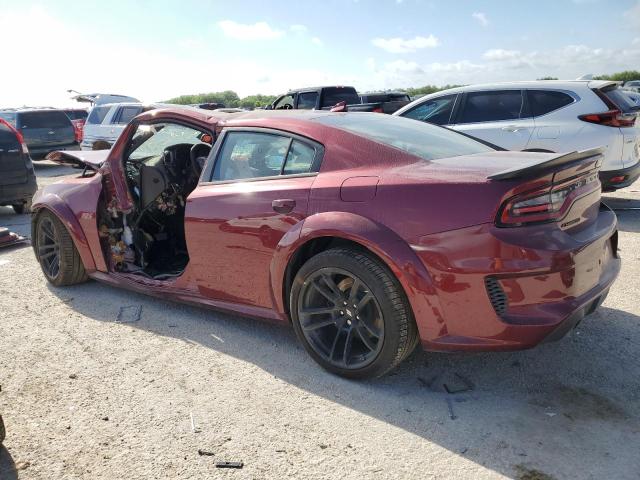 2C3CDXGJ3NH229921 - 2022 DODGE CHARGER SCAT PACK MAROON photo 2