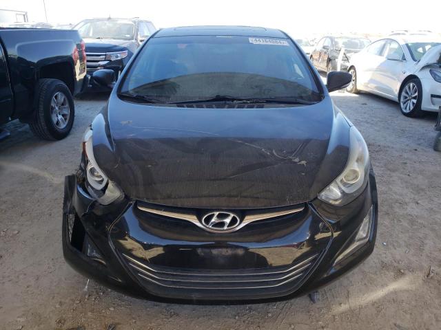 5NPDH4AE8EH456026 - 2014 HYUNDAI ELANTRA SE BLACK photo 5