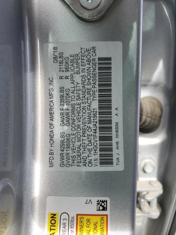 1HGCV1F44JA215621 - 2018 HONDA ACCORD EX SILVER photo 13