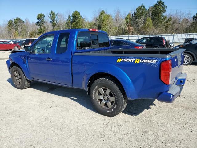 1N6AD0CU4DN721905 - 2013 NISSAN FRONTIER SV BLUE photo 2