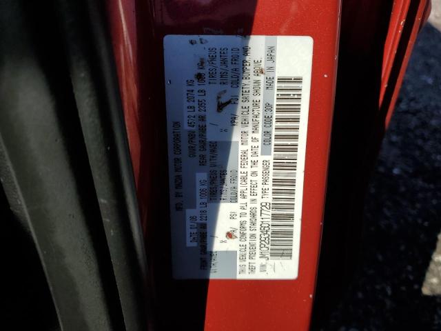 JM1CR293460117729 - 2006 MAZDA 5 RED photo 13