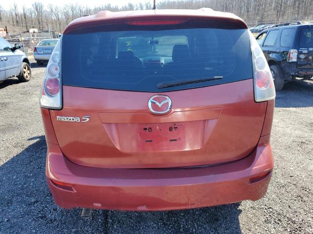 JM1CR293460117729 - 2006 MAZDA 5 RED photo 6