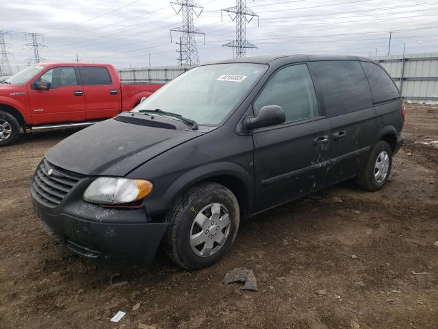 1A4GJ45R57B199257 - 2007 CHRYSLER TOWN & COU LX GRAY photo 1