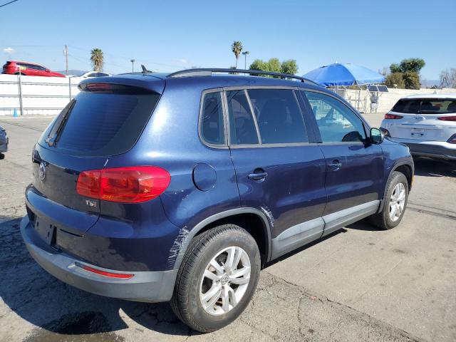 WVGAV7AX1GW501220 - 2016 VOLKSWAGEN TIGUAN S BLUE photo 3