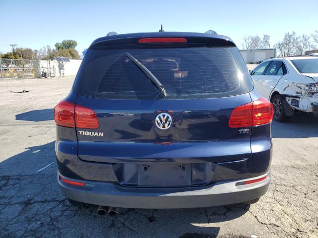 WVGAV7AX1GW501220 - 2016 VOLKSWAGEN TIGUAN S BLUE photo 6