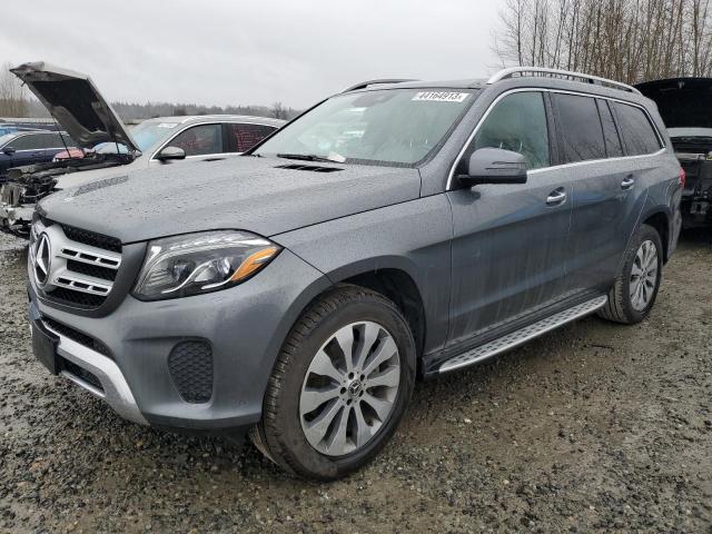 4JGDF6EE1JB174362 - 2018 MERCEDES-BENZ GLS 450 4MATIC GRAY photo 1