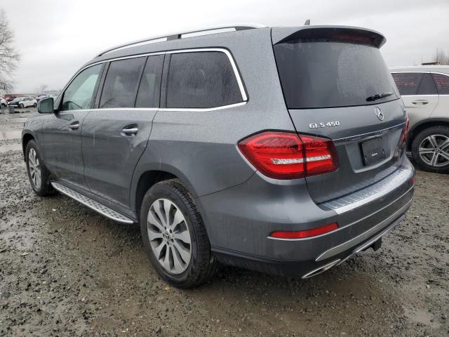 4JGDF6EE1JB174362 - 2018 MERCEDES-BENZ GLS 450 4MATIC GRAY photo 2