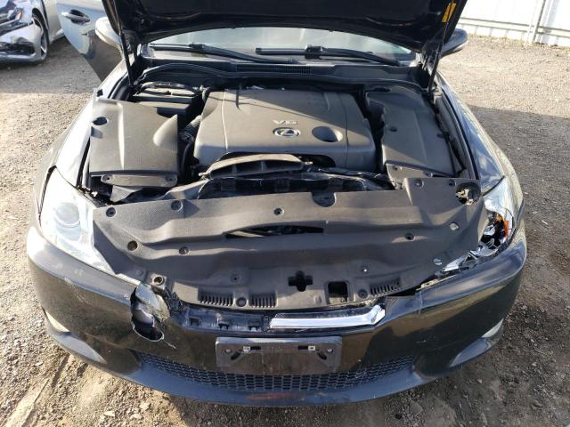 JTHBK262595093779 - 2009 LEXUS IS 250 BLACK photo 11