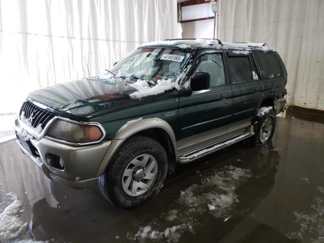 JA4MT31H7YP801682 - 2000 MITSUBISHI MONTERO SPORT LS GREEN photo 1