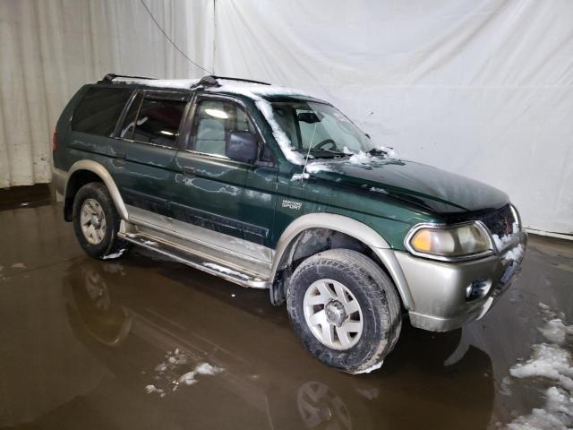 JA4MT31H7YP801682 - 2000 MITSUBISHI MONTERO SPORT LS GREEN photo 4