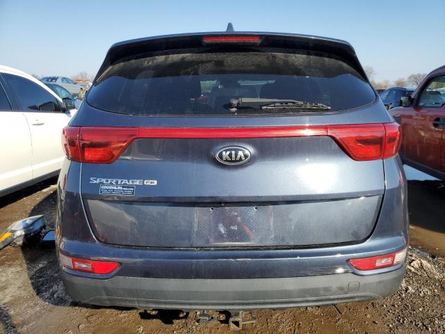 KNDPM3AC6H7278823 - 2017 KIA SPORTAGE LX SILVER photo 6