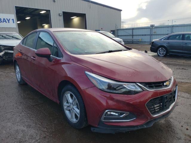 1G1BE5SM5H7197721 - 2017 CHEVROLET CRUZE LT RED photo 4