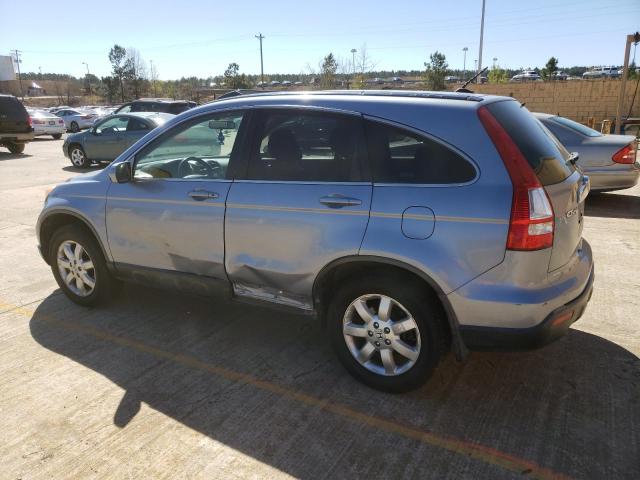 JHLRE38707C072386 - 2007 HONDA CR-V EXL BLUE photo 2