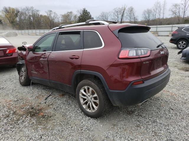 1C4PJLCXXKD264067 - 2019 JEEP CHEROKEE LATITUDE RED photo 2