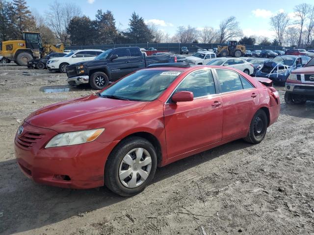 4T1BE46K57U179452 - 2007 TOYOTA CAMRY CE RED photo 1