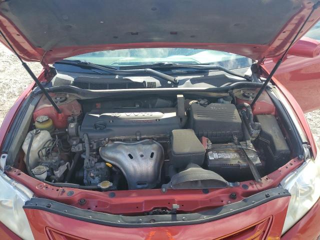 4T1BE46K57U179452 - 2007 TOYOTA CAMRY CE RED photo 11