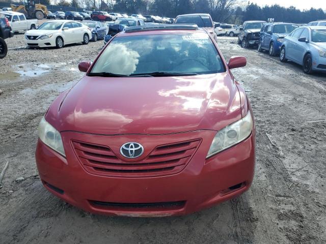 4T1BE46K57U179452 - 2007 TOYOTA CAMRY CE RED photo 5