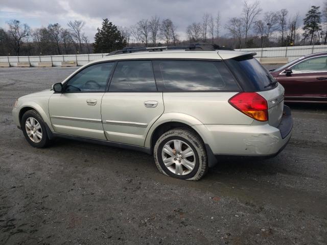 4S4BP62C257365370 - 2005 SUBARU LEGACY OUTBACK 2.5I LIMITED BEIGE photo 2