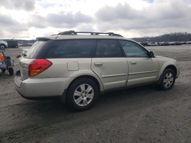 4S4BP62C257365370 - 2005 SUBARU LEGACY OUTBACK 2.5I LIMITED BEIGE photo 3