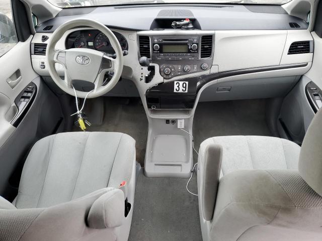 5TDZK3DC7ES496054 - 2014 TOYOTA SIENNA GRAY photo 8