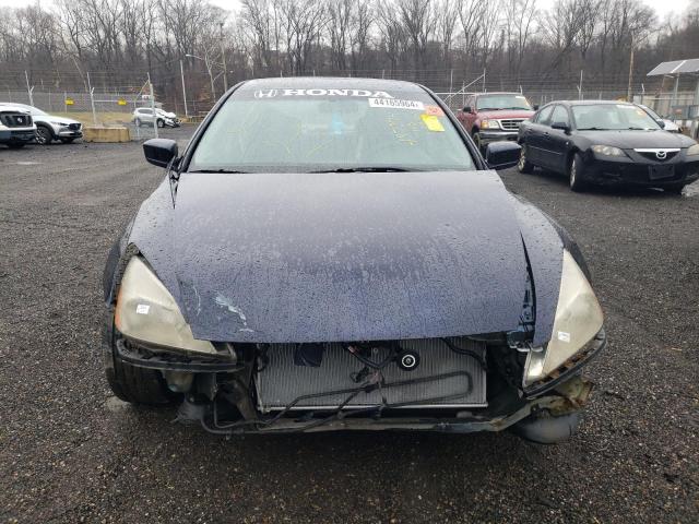 1HGCM66597A043538 - 2007 HONDA ACCORD EX BLUE photo 5