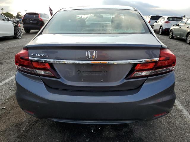 2HGFB2F53FH521450 - 2015 HONDA CIVIC LX GRAY photo 6