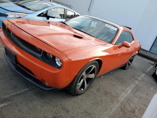 2C3CDYBT1DH733607 - 2013 DODGE CHALLENGER R/T ORANGE photo 1