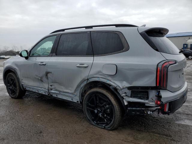 5XYP5DGC8RG441874 - 2024 KIA TELLURIDE SX GRAY photo 2