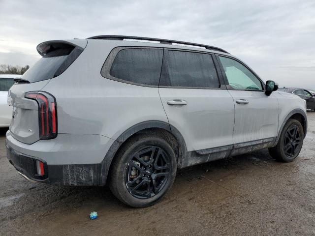 5XYP5DGC8RG441874 - 2024 KIA TELLURIDE SX GRAY photo 3