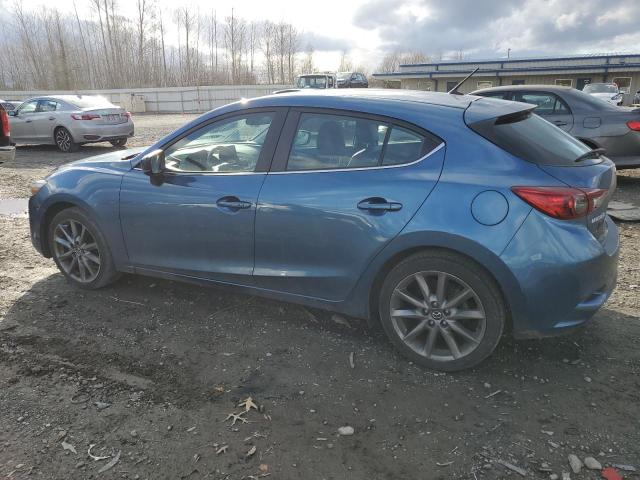 3MZBN1L36JM206263 - 2018 MAZDA 3 TOURING BLUE photo 2