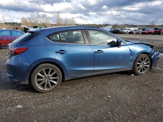 3MZBN1L36JM206263 - 2018 MAZDA 3 TOURING BLUE photo 3