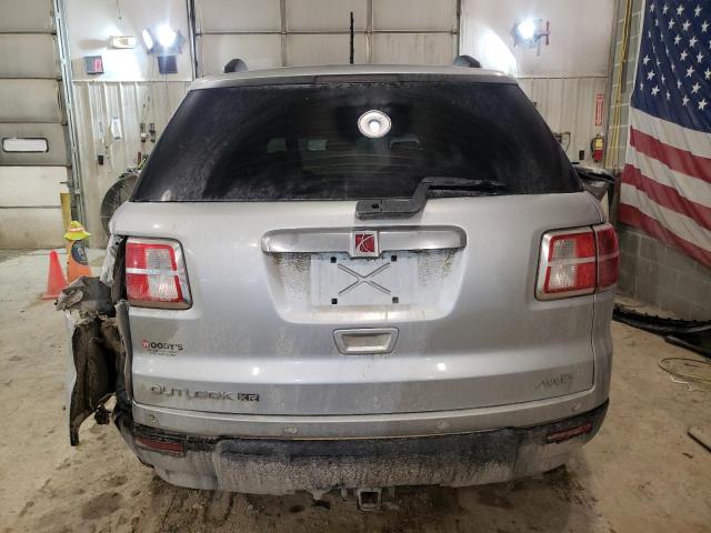 5GZLVVEDXAJ126707 - 2010 SATURN OUTLOOK XR SILVER photo 6