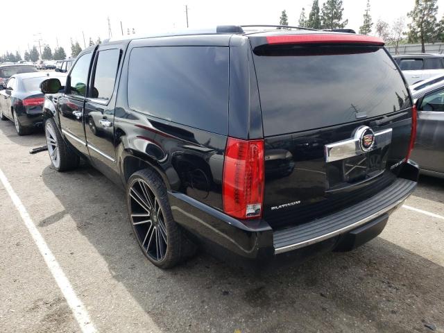 1GYS4KEF0BR282395 - 2011 CADILLAC ESCALADE ESV PLATINUM შავი ფოტო 2