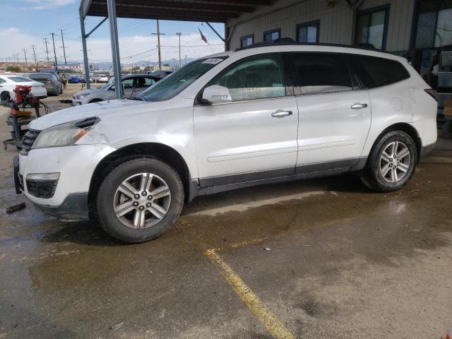 1GNKRGKD1HJ347759 - 2017 CHEVROLET TRAVERSE LT WHITE photo 1