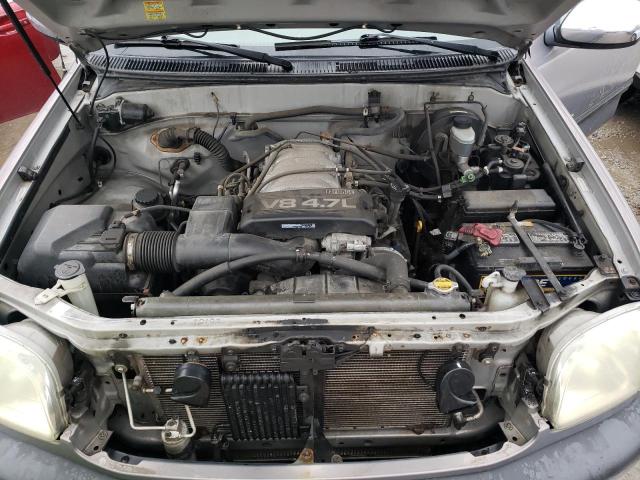 5TBBT44102S288086 - 2002 TOYOTA TUNDRA ACCESS CAB ნაცრისფერი ფოტო 11