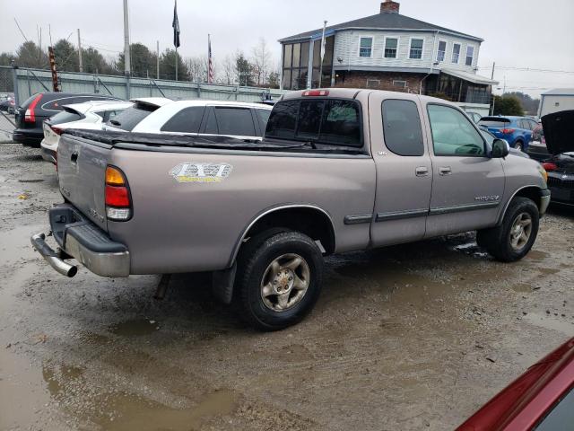 5TBBT44102S288086 - 2002 TOYOTA TUNDRA ACCESS CAB ნაცრისფერი ფოტო 3
