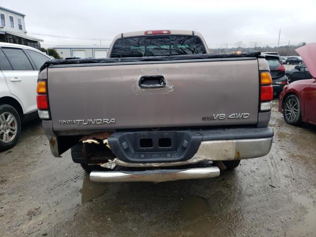5TBBT44102S288086 - 2002 TOYOTA TUNDRA ACCESS CAB ნაცრისფერი ფოტო 6