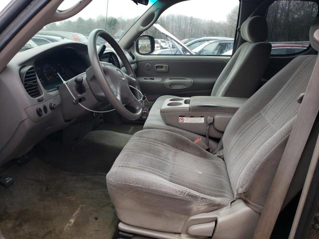 5TBBT44102S288086 - 2002 TOYOTA TUNDRA ACCESS CAB ნაცრისფერი ფოტო 7