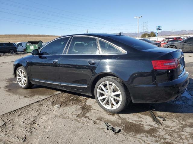 WAUKGAFB2BN039873 - 2011 AUDI A6 PRESTIGE შავი ფოტო 2